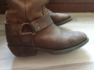 Motorradstiefel Motoline Leder Gr. 36 Absatz - Bild 1 von 8