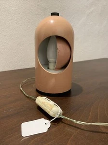 LAMPADA DA TAVOLO VINTAGE ANNI 60 SELENE SPACE AGE LIGHTOLIER LIGHTOLIER BIANCHI - Picture 1 of 7