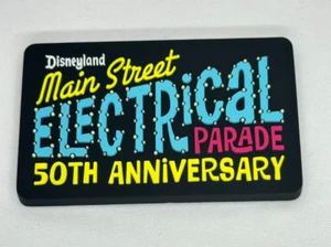Disney Disneyland Main Street Electrical Parade 50th Anniversary Sign Magnet - Picture 1 of 1