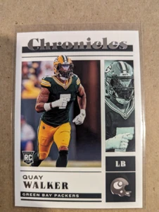 Panini Chronicles #50 Quay Walker 2022 radiocontrol - casi nuevo - Imagen 1 de 1