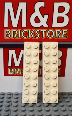 Lego City Technic Power Functions light & sound Leiterpatten 2x8 weiß 2erPack822 - Bild 1 von 3