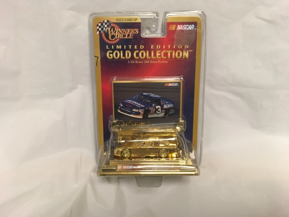 1999 Winners Circle Limited Ed. Gold Collection Dale Earnhardt Jr 24k Car NASCAR