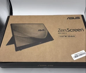 ASUS MB16ACV 15.6 in Zenscreen Wide LCD Monitor - Black - Picture 1 of 2
