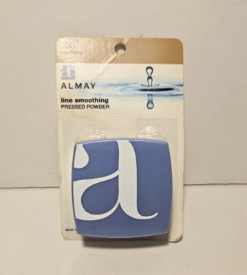 Almay Line Smoothing Pressed Powder - MEDIUM  #300 - New / Sealed Package - Image 1 of 4