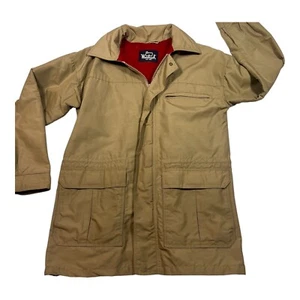 Vintage Woolrich Wool Lined Barn Hooded Field Jacket Made in USA Sz Small - Bild 1 von 14