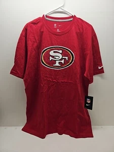 New Nike Men's NFL San Francisco Tee Shirt  Men size XL (47)(O) - Picture 1 of 5