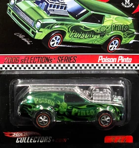 Hot Wheels Poison Pinto 2006 RLC Selections Series Red Line Club Car 6473/7,553 - Picture 1 of 4