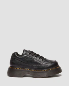 Dr. Martens Buzz 5-Loch gefrästes Nappaleder Premium Damenschuhe schwarz - Bild 1 von 8