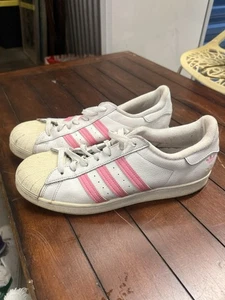 ADIDAS Pro Model White Sneaker  Shoes PCI 789002 SZ 10 - Picture 1 of 6