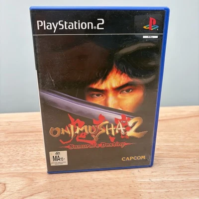 Onimusha 2 Samurai's Destiny Sony PlayStation PS2 Game PAL Complete Manual - Image 1 of 4