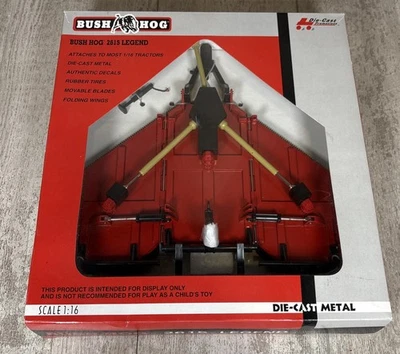 1/16 Diecast Promotions DCP Bush Hog 2615 Legend Flex-Wing Rotary Cutter Mower - Image 1 of 4