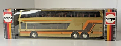Herpa 830462 Kässbohrer Setra S 228 DT autobus a due piani metallizzato H0 1:... - Immagine 1 di 4