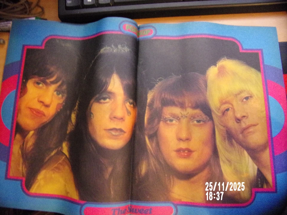 2 PAGE THE SWEET POSTER 1974 - Image 1 of 1