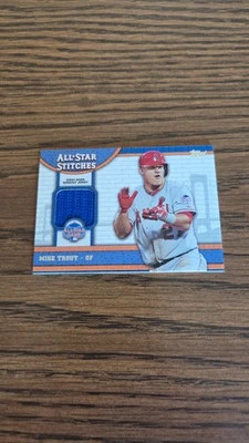 Mike Trout 2013 Topps All-Star Stitches - Image 1 of 2