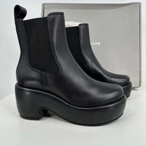 Everlane The Puffa Boot en Negro Talla 7.5 Chelsea Tobillo 3.25" Plataforma Gruesa - Imagen 1 de 12