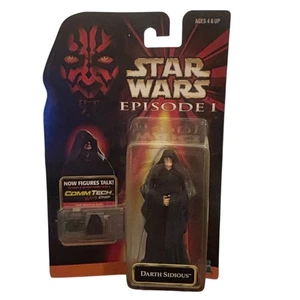Star Wars Episode I Darth Sidious CommTech Action Figure 1998 Hasbro New - Picture 1 of 13