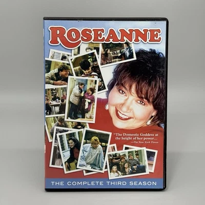 Roseanne The Complete Third Season DVD, 2012, 3-Disc Set Tested - Image 1 of 4