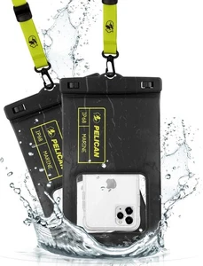 Pelican 2 Pack Marine - IP68 Waterproof Phone Pouch - Picture 1 of 3