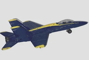 1989 Ertl McDonnell Douglas F-18 Hornet Blue Angels US Navy Fighter Jet Airplane - Picture 1 of 8