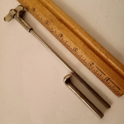 Leedy 6.5"Single-Tension Thumb Rod+Claws 10-24Snare/Tom Drum Nickel Walberg&Auge - Image 1 of 3