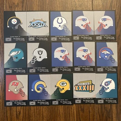 2008 Topps Mayo’s Cut & Plug Super Bowl Lot Of 12  - Image 1 of 4