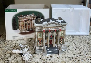 Department 56 Hudson Public Library 58942 Weihnachtsdorf - Bild 1 von 8