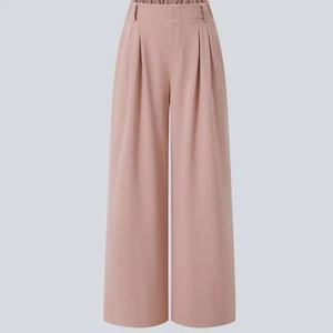 Neu Halara Flex™ High Waist Wide Leg Waffel Arbeitshose Rose Hellbraun Größe Large - Bild 1 von 9