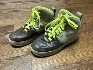 Nike Lunar Force 1 Sneakerboot GS 'BAMBOO'. Size 6Y - Picture 1 of 13