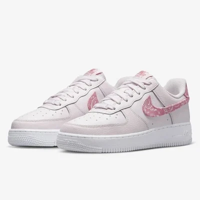 Tênis Nike Air Force 1 '07 'Pink Paisley' FD1448-664 Feminino Tamanho 9 - Imagem 1 de 4