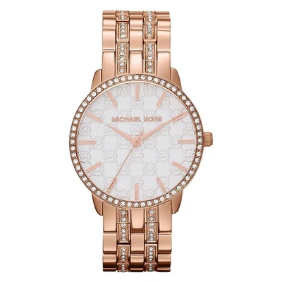 Reloj Michael Kors Oro Rosa Damas Presente MK3183 NUEVO EN CAJA Liquidación Reino Unido Foto 1 de 4