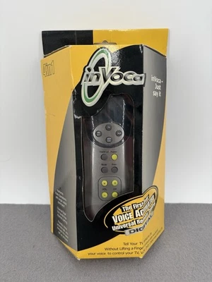 INVOCA - Voice Activated 4 in 1 / 54 COMMANDS Device Universal Remote NEW - Image 1 of 4