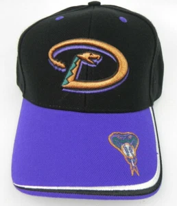 ARIZONA DIAMONDBACKS MLB TWINS TEI VINTAGE RETRO ADJUSTABLE 2-TONE CAP HAT NWT! - Picture 1 of 6