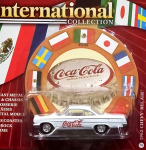 Johnny Lightning CHASE 1962 Chevy Bel Air WHITE LIGHTNING Coca Cola Car - Picture 1 of 4