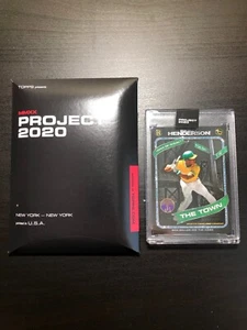 Topps Project 2020 Rickey Henderson #71 by Ben Baller - In Hand Fast Shipping  - Picture 1 of 2