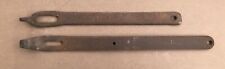 Pair of Outstanding Antique Hasp Wrought Iron Latch Lock Barn Door Gate Forged