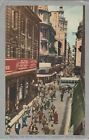 Berühmte Calle Florida, Buenos Aires, Argentinien Vintage Postkarte
