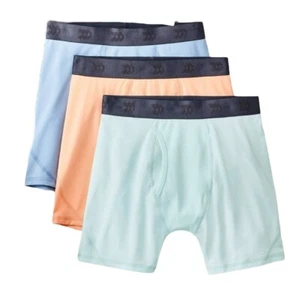 NWOT~ All in Motion sz L 10/12 Boys 3 pk Mesh Panel boxer Briefs FF49 - Picture 1 of 6