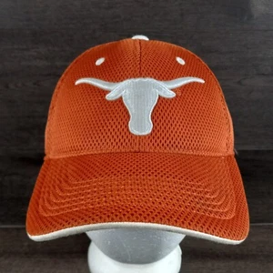 Texas Longhorns Hat Cap Orange Mesh Stretch One-Fit TOW - Picture 1 of 8