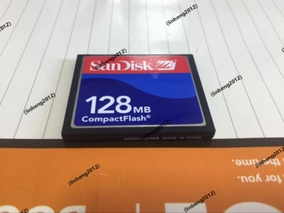 Sandisk compactflash 128MB CF  Card 128MB CF Memory card SDCFJ/SDCFB - Image 1 of 4