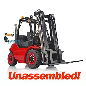 LESU 1/14 Hydraulic RC Forklift Transfer Car Truck ESC Motor Painted DIY - Picture 1 of 13