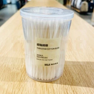 [MUJI] Thin Cotton Buds 200pcs / Refill 200pcs (Select)* - Picture 1 of 4