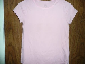 PINK SIZED 10-12 WONDER NATION T SHIRT SHORT SLEEVES - Picture 1 of 1