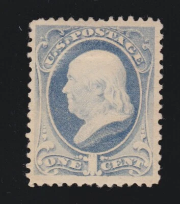 US 206 1c Franklin Mint VF-XF OG H - Image 1 of 2