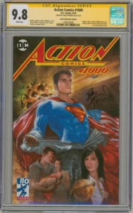 CGC SS 9.8 Dave Dorman SIGNED Action Comics #1000 DC SUPERMAN Variant Cover Art - Picture 1 of 2