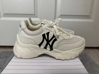 美国职棒大联盟 Big Ball Chunky A 纽约洋基队时尚运动鞋 3ASHCE12N-K0001 — 第 1/4 张图片