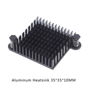 1Pc Aluminum Heatsink 35*35*10MM Cooling Pad South North Bridge Chipset RadiYJ0 - Afbeelding 1 van 6