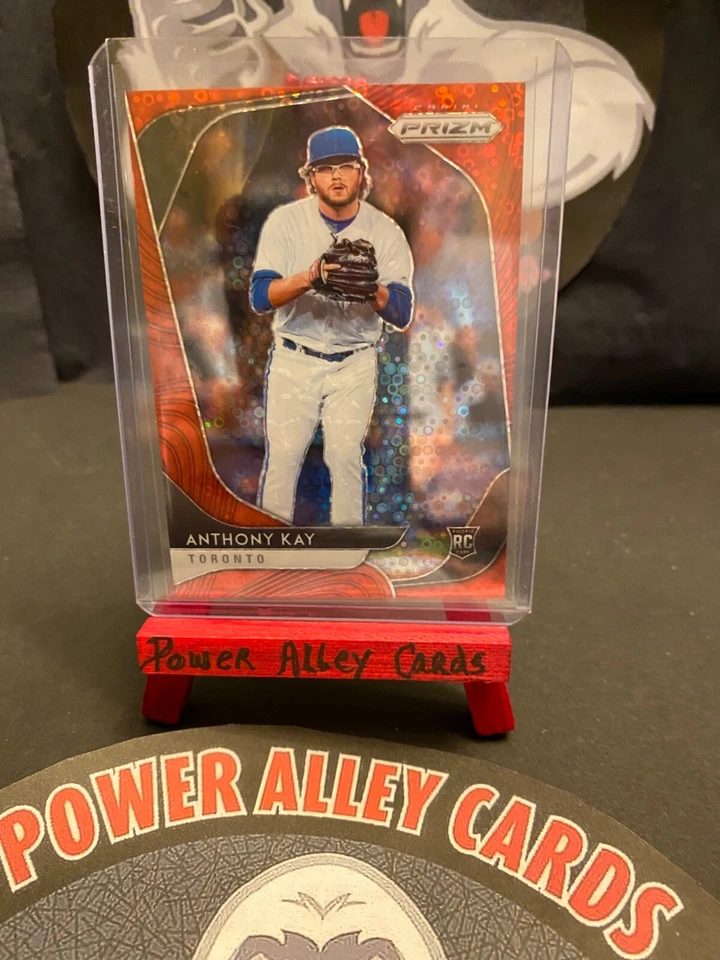 2020 Panini Anthony Kay Red Disco Prizm Rookie No.203 Toronto 22/149 - Image 1 of 3