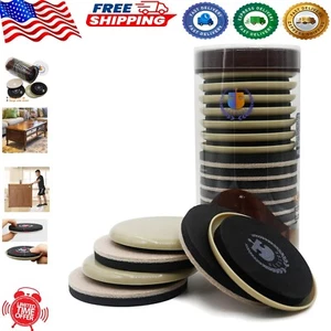 Reusable Furniture Moving Kit - 16 Round Felt Pads for Scratch Protection - Picture 1 of 9