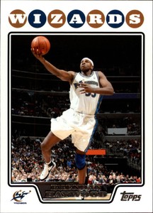 2008-09 Topps Washington Wizards Basketball Card #162 Brendan Haywood