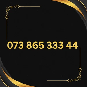 GOLD NUMMER VD 333 SIM KARTE EE TRI-CUT SIM KARTE VIP VISITENSIM KARTENNUMMER UK - Bild 1 von 4